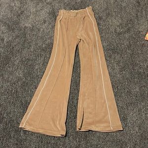 XS brown urban outfitters flare pants